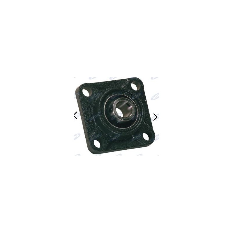 Self-aligning square flange bracket UCF 208 for agricultural tractor 07463