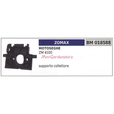 Supporto Collettore aspirazione ZOMAX motosega ZM 4100 018588 | Newgardenstore.eu