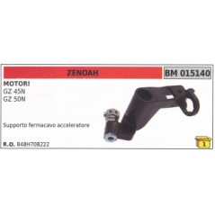 Accelerator cable clamp ZENOAH for brushcutter motor GZ 45N - GZ 50N | Newgardenstore.eu