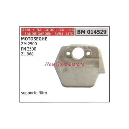 Filtre à air support CINA moteur de tronçonneuse ZM 2500 PN 2500 ZL 868 014529 | Newgardenstore.eu