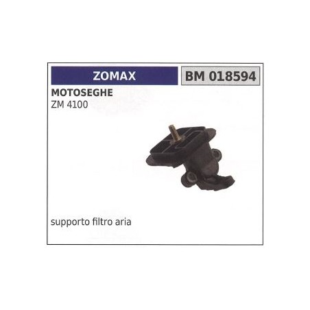 Support de filtre à air ZOMAX pour tronçonneuse ZM 4100 ZM4100 018594 | Newgardenstore.eu