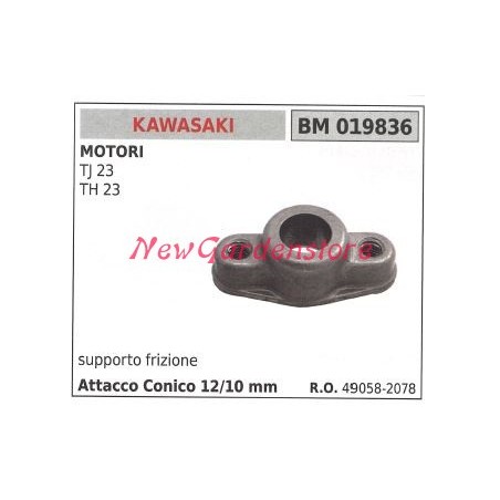 Support d'embrayage KAWASAKI taille-haie TJ 23 TH 23 019836 | Newgardenstore.eu