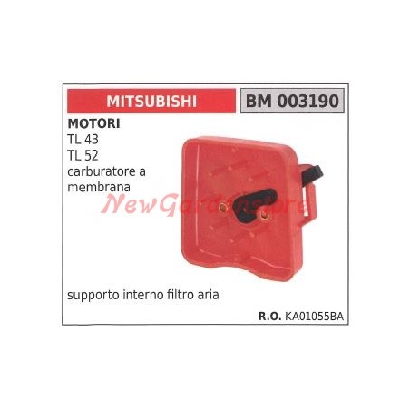 Support interne du filtre à air MITSUBISHI moteur 2 temps débroussailleuse 003190 | Newgardenstore.eu