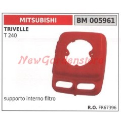 Filtre à air support interne MITSUBISHI moteur 2 temps monté sur tarière T 240 005961 | Newgardenstore.eu