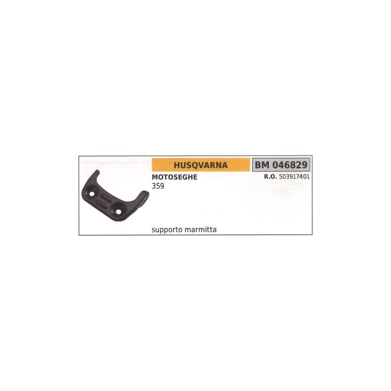 Soporte silenciador HUSQVARNA motosierra 359 046829