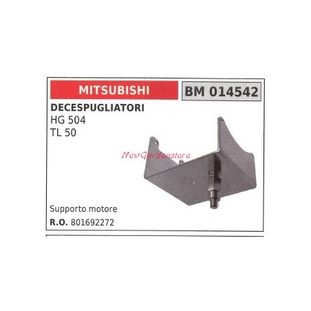 Support moteur MITSUBISHI débroussailleuse HG 504 TL 50 014542 | Newgardenstore.eu