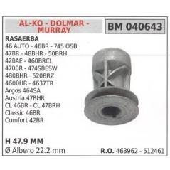 Blade hub holder for lawnmower mower 40 car 46BR DOLMAR 040643