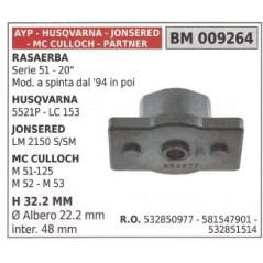 Klingenhalter Nabenstütze 5521P LC153 husqvarna rasenmäher mäher 009264