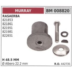 Lawn tractor mower blade hub support 821853 Murray 008820