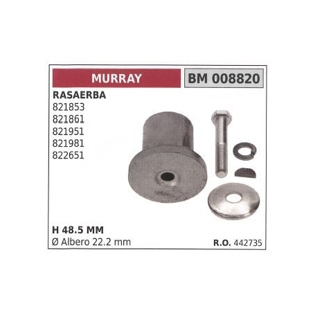 Soporte del cubo de la cuchilla del cortacésped 821853 Murray 008820 | Newgardenstore.eu