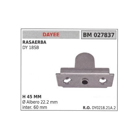Support hub for mower blade holder DY 18SB DAYEE 027837 | Newgardenstore.eu
