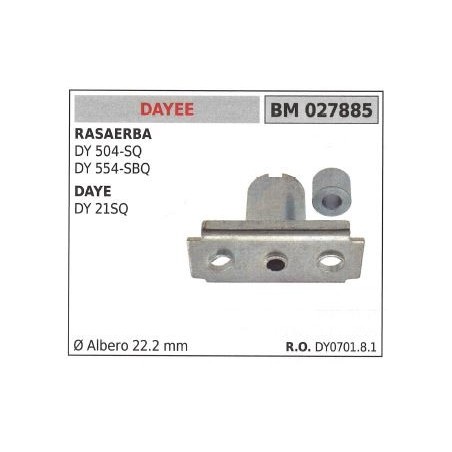 Support hub for mower blade holder DY 21SQ DAYEE 027885 | Newgardenstore.eu