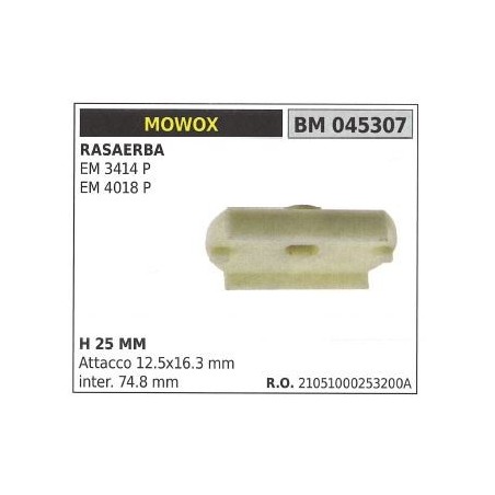 Soporte del cubo de la cuchilla del cortacésped EM 3414P MOWOX 045307 | Newgardenstore.eu