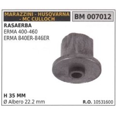 Blade holder hub support for ERMA 400 460 HUSQVARNA lawnmower mower 007012