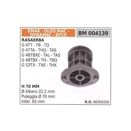 Supporto mozzo portalama rasaerba tagliaerba G47T TB TQ EMAK 004139 | Newgardenstore.eu