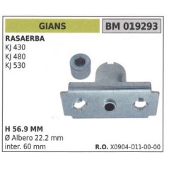 Support hub for KJ 430 480 530 530 mower blade holder GIANS 019293 | Newgardenstore.eu