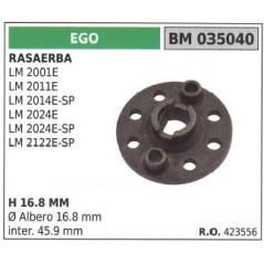 Halterung für Messernabe für Rasenmäher LM 2001E EGO Mähmesserhalter 035040 | Newgardenstore.eu