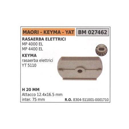 Support de moyeu de lame de tondeuse à gazon maori MP 4000EL 4400EL 027462 | Newgardenstore.eu