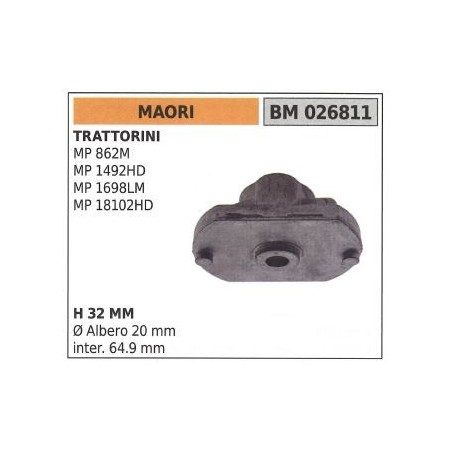 Lawnmower blade holder hub support MP 862M maori 026811 | Newgardenstore.eu