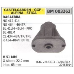 Messernabenhalter für Rasenmäher kompatibel STIGA NG 412 - NG 414