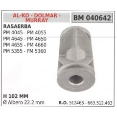 Supporto mozzo portalama rasaerba tagliaerba PM 4045 4055 4645 DOLMAR 040642 | Newgardenstore.eu