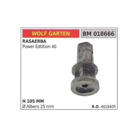 POWER EDTITION 40 WOLFGARTEN 018666 Support de lame de tracteur de pelouse | Newgardenstore.eu