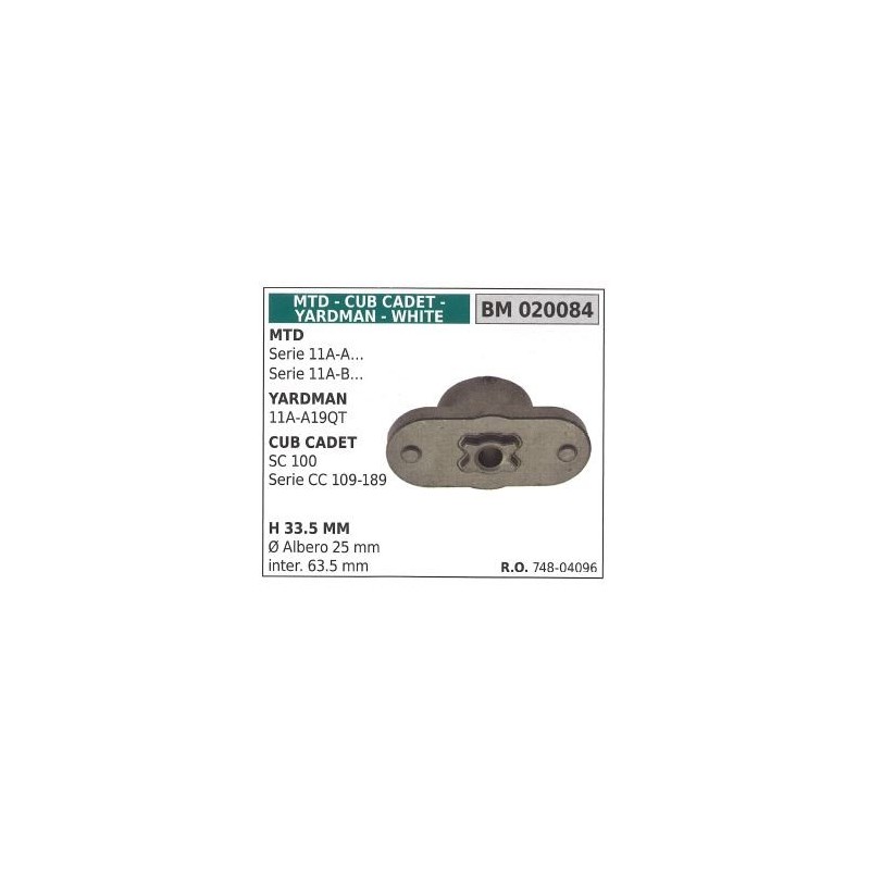 Messernabenhalterung für Rasenmäher der Serie 11A-A SC 100 MTD 020084