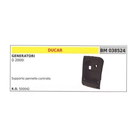 DUCAR control panel bracket for D 2000i generator | Newgardenstore.eu