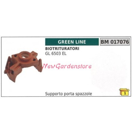 Supporto porta spazzole GREEN LINE per biotrituratori GL 6503EL 017076 | Newgardenstore.eu