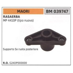 Supporto ruota SX posteriore MAORI tagliaerba tosaerba rasaerba MP 4410P 039747 | Newgardenstore.eu