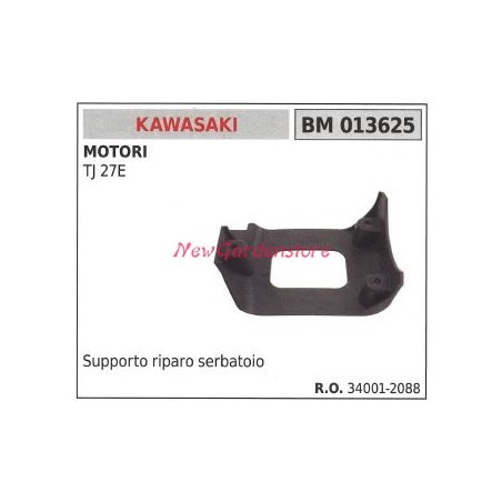 Fuel tank support KAWASAKI engine brushcutter TJ 27E 013625 | Newgardenstore.eu