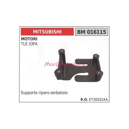 Support de réservoir de carburant MITSUBISHI moteur débroussailleuse TLE 33FA 016115 | Newgardenstore.eu