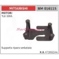 Fuel tank support MITSUBISHI engine brushcutter TLE 33FA 016115