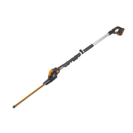 WORX WG252E cordless hedge trimmer with 20 V 2 Ah battery and charger included | Newgardenstore.eu