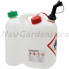 Tanica combinata doppia 5,5 litri e 3 litro miscela e olio catene 32270123 | Newgardenstore.eu