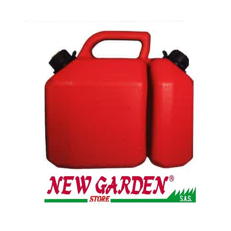 Doppelkanister 6 + 2,5 Liter Kraftstoffgemisch Gartenarbeit 320405