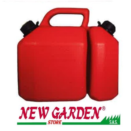Doble bidón 6 + 2,5 litros mezcla combustible jardinería 320405 | Newgardenstore.eu