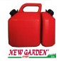 Twin canister 6 + 2.5 litres fuel mixture gardening 320405