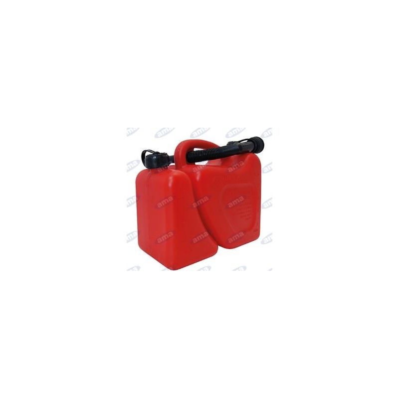 Dual-purpose plastic jerry can capacity 5lt + 2.5lt AMA 79556