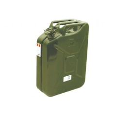 Bidón metálico de combustible capacidad 20 litros color verde | Newgardenstore.eu