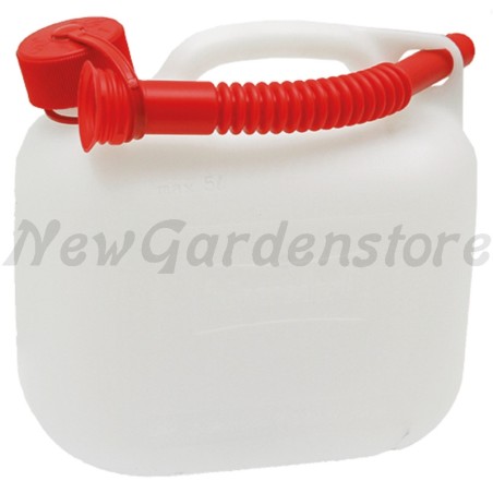 Bidón de combustible (UN) 5 litros HD-PE 50099052 | Newgardenstore.eu