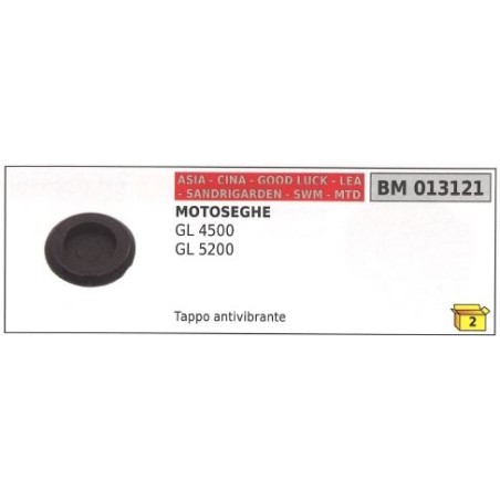 Tappo antivibrante ASIA per motosega GL 4500 5200 013121 | Newgardenstore.eu