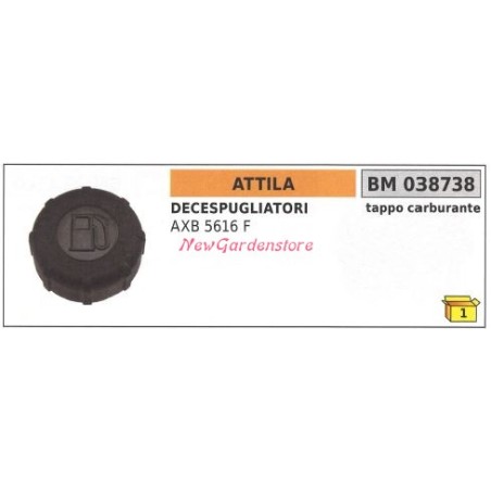 Tapón de combustible ATTILA para desbrozadora AXB 5616 F 038738 | Newgardenstore.eu