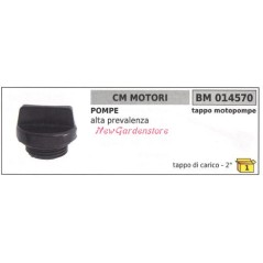 Tappo carburante CM MOTORI motopompa alta prevalenza 014570 | Newgardenstore.eu