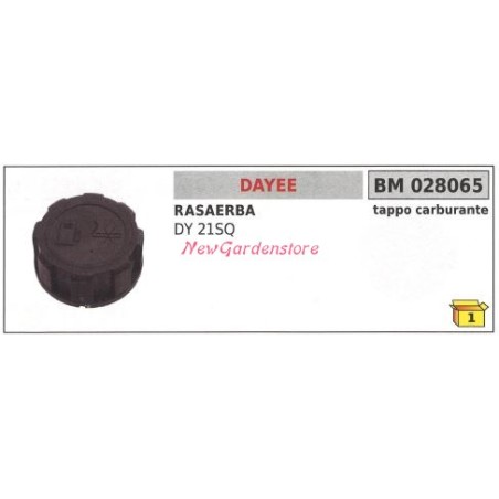 Tapón de combustible cortacésped DAYEE DY 21SQ 028065 | Newgardenstore.eu