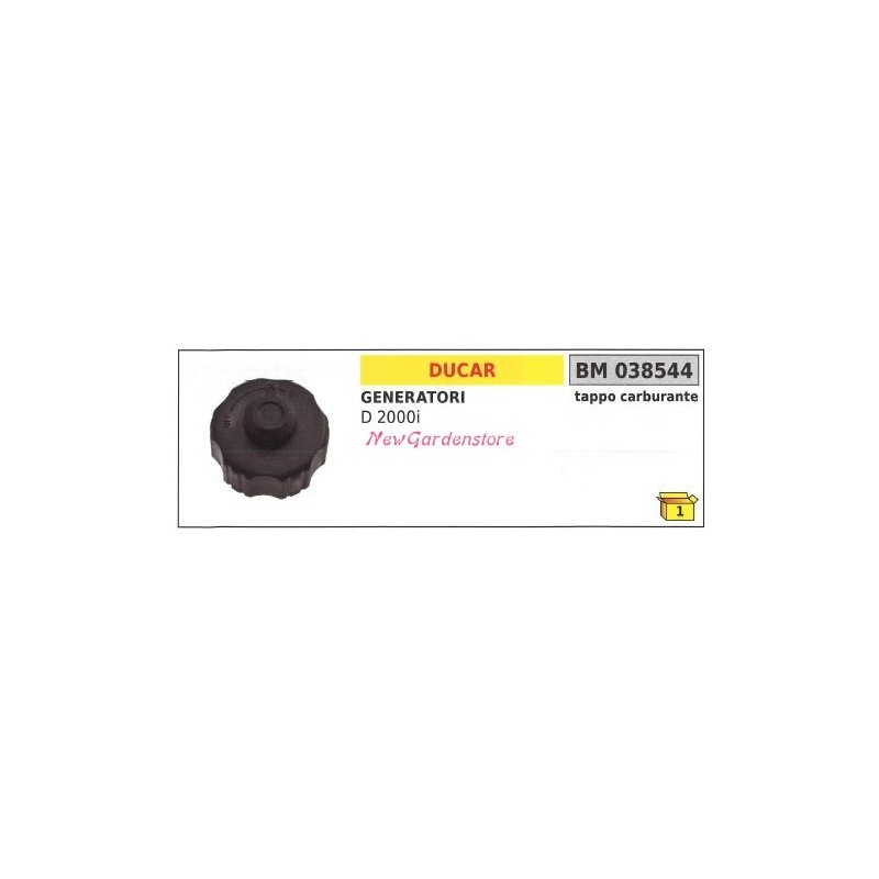 DUCAR generator D 2000i fuel filler cap 038544