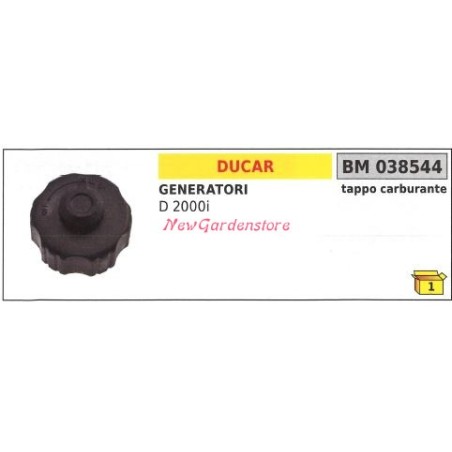 DUCAR generator D 2000i fuel filler cap 038544 | Newgardenstore.eu