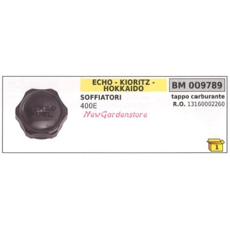 ECHO bouchon de remplissage de carburant souffleur 400E 009789 | Newgardenstore.eu