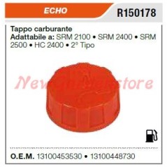 Tapón combustible ECHO soplador SRM 2100 2400 HC 2400 R150178 | Newgardenstore.eu