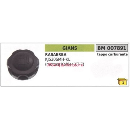 GIANS cortacésped cortacésped cortacésped KJ530SMH-KL tapón de combustible 007891 | Newgardenstore.eu